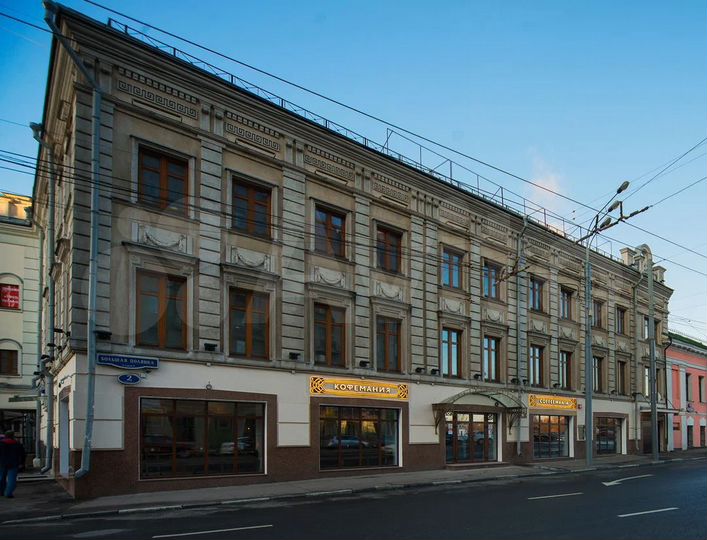 Здание 4 этажа на Полянке, 2821 м²