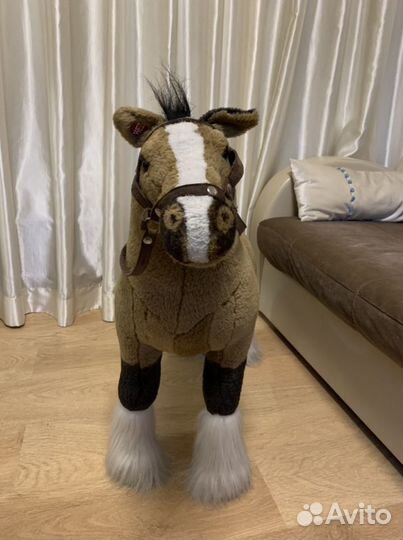 Лошадь мягкая игрушка 74х83