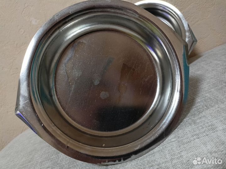 Тарелки нержавейка для вторых блюд СССР