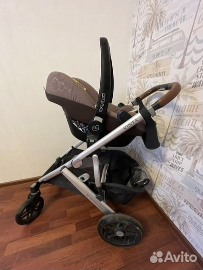Uppababy vista 2 в 1 2018 +автокресло+ кап bugaboo