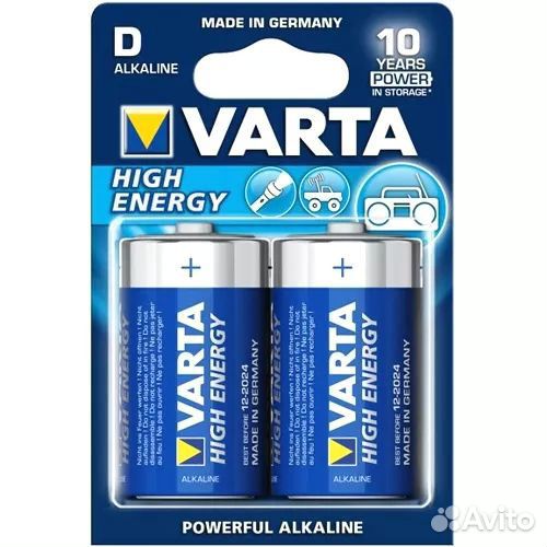 Батарейки Varta и Energizer для газовой колонки
