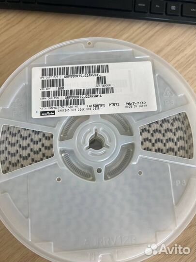 Конденсатор керамический GRM55DR72J224KW01L