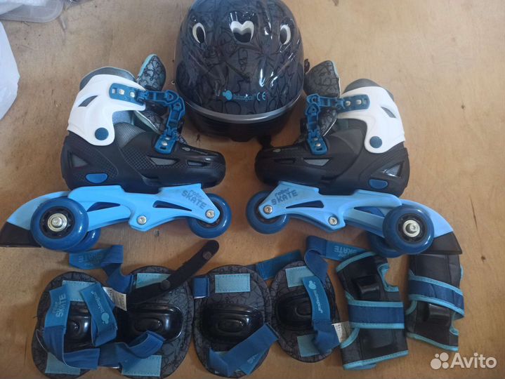 Ролики детские раздвижные