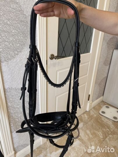 Уздечка для лошади бу