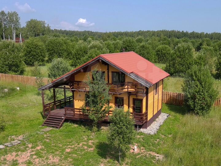 Дом 134,2 м² на участке 10 сот.