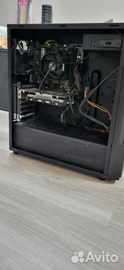 Системный блок ryzen 5 1600 + 1050 ti