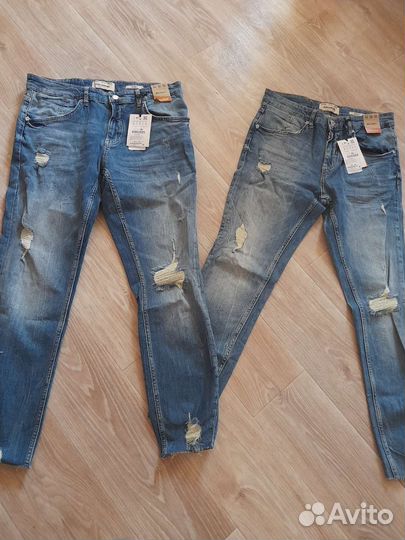 Джинсы скинни Pull&bear,размер 48 и 50