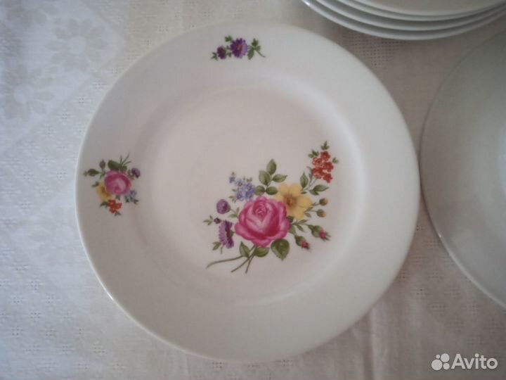 6 тарелочек гдр