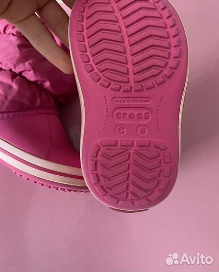Сапожки crocs