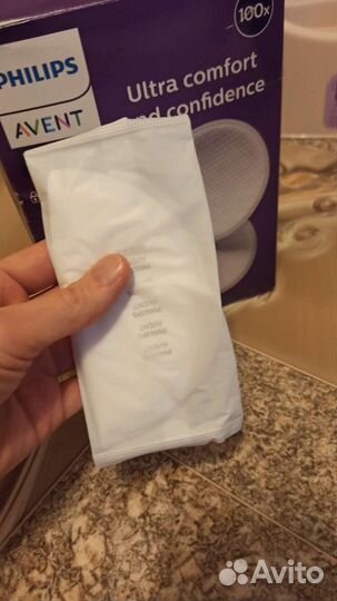 Прокладки для груди, вкладыши philips avent