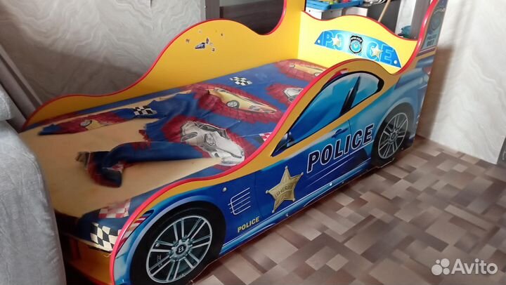 Детская кровать машина бу