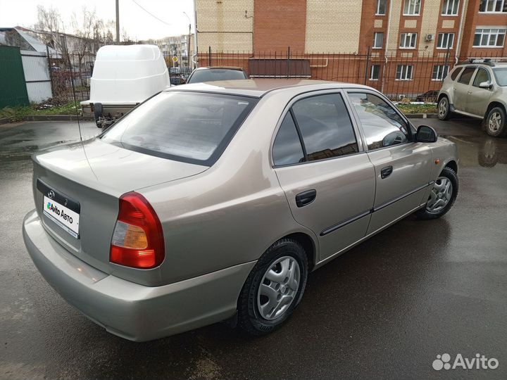 Hyundai Accent 1.5 МТ, 2008, 169 588 км