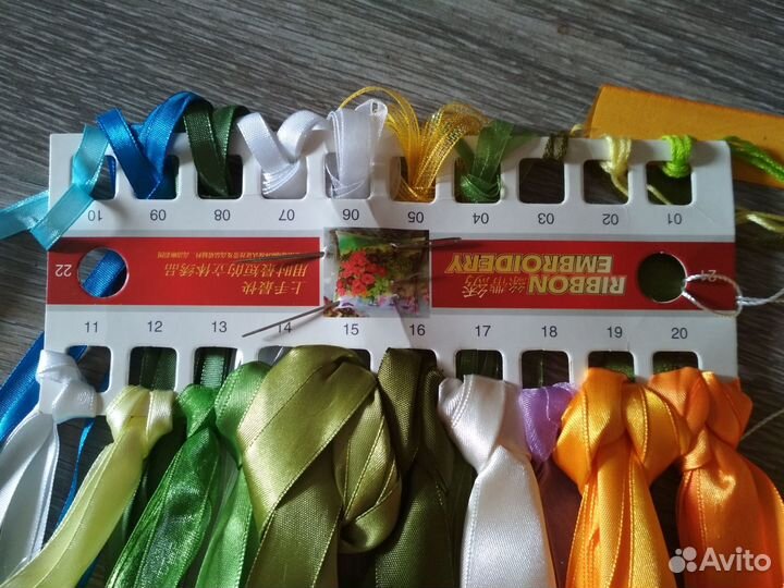 Набор для вышивки лентами 