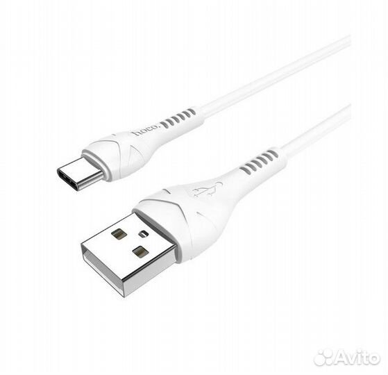 Hoco Кабель USB 2.0 X37, AM/Type-C, белый, 1м