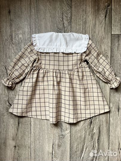 Нарядное платье для девочки 80