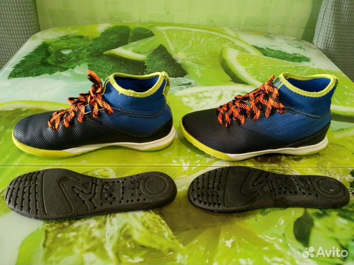 Бутсы (сороконожки) р29 18,5 футбольные kipsta