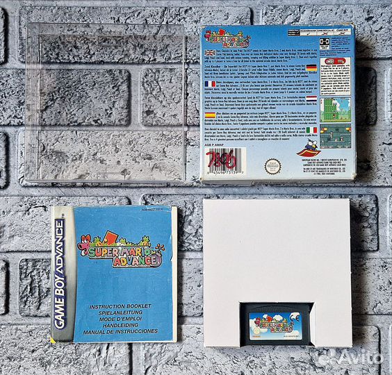 Super Mario Advance на Game Boy Advance