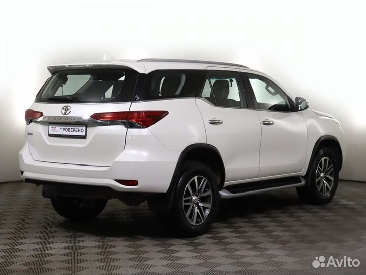 Toyota Fortuner 2.8 AT, 2017, 162 870 км