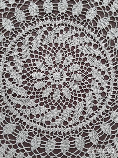 Скатерть вязаная ручная работа