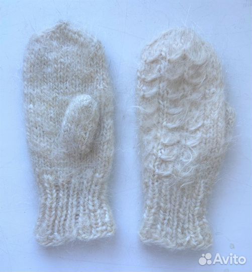 Варежки 100 шерсть