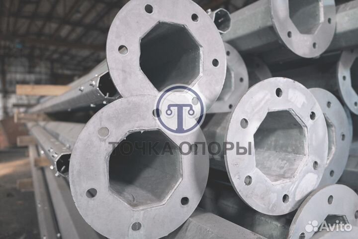 Опоры освещения сфг-400-8-02 (8 метров высотой)