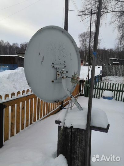 Спутниковая тарелка для интернета средняя