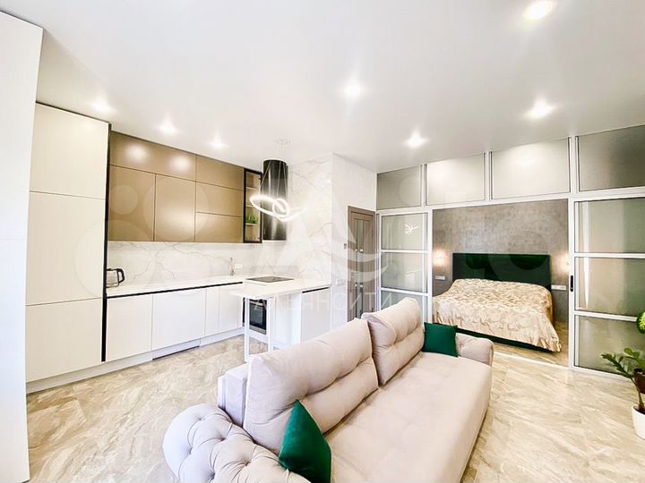 2-к. апартаменты, 39,3 м², 1/4 эт.