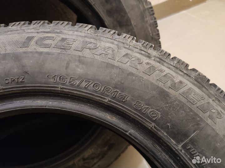 Bridgestone Ice Partner 2 165/70 R14