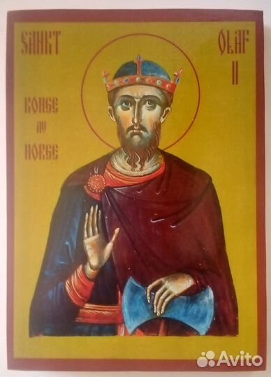 Святой Олаф II Харальдссон король Норвегии