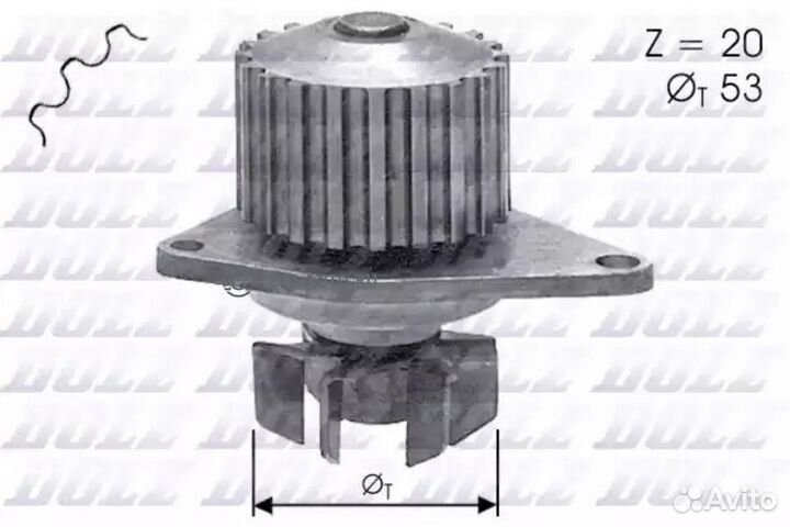Dolz C110 Водяная помпа