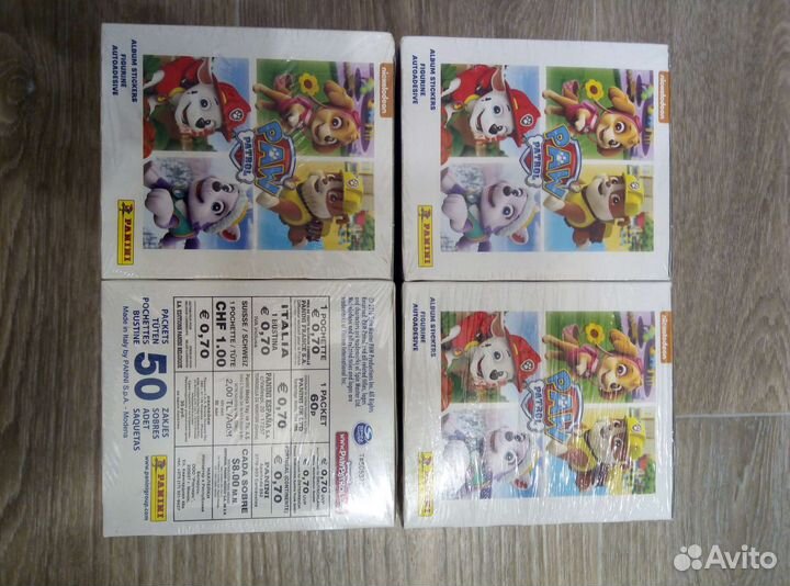 Блок наклеек Щенячий патруль и лига справедливости