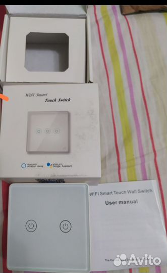 Умный выключатель сенсорный с WiFi с Яндекс Алисой