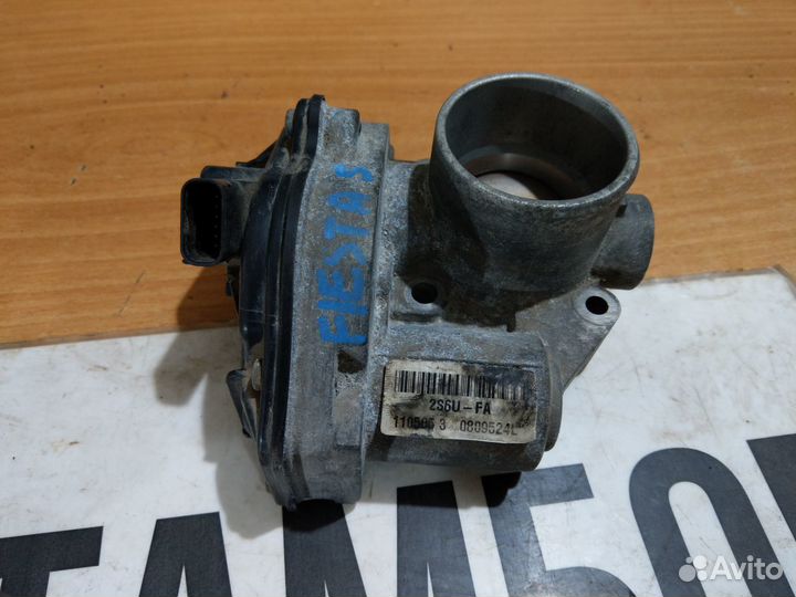 Дроссельная заслонка 1,6 форд фиеста 5 2005 год