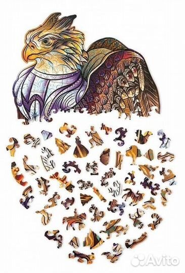 Деревянный пазл 