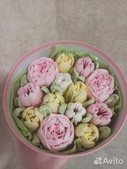 Зефирные цветы