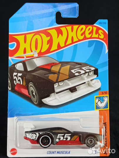 Hot wheels серия Muscle Mania set