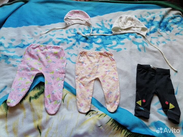 Пакет вещей для новорожденного