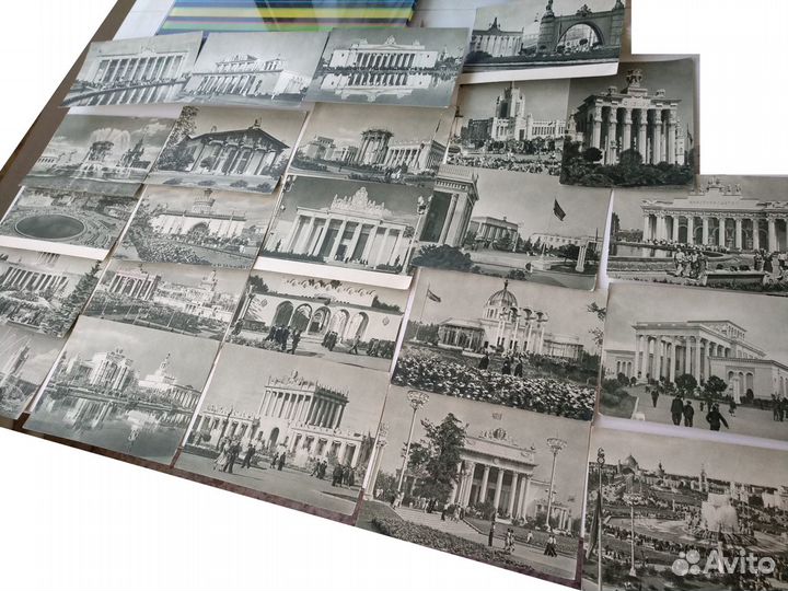 Открытки Фотокарточки города ссср. Наборы