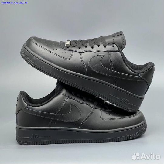 Nike Air Force 1 Black (Арт.28185)