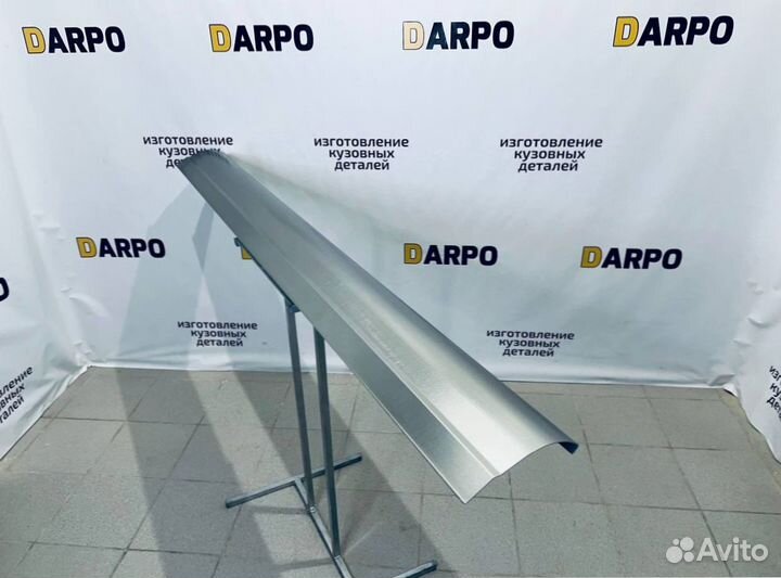 Порог левый на Chevrolet Rezzo 2000-2008 хетчбек