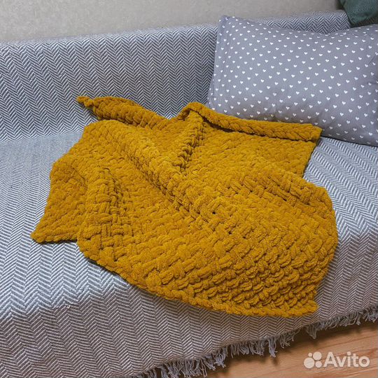 Плед детский плюшевый