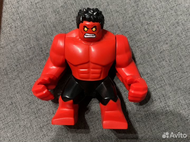 Lego red hulk