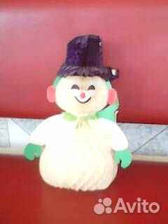 Снеговик из бумаги Delmark