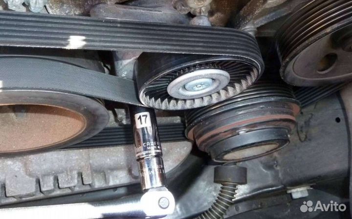 Замена натяжителя Ford Mondeo 2006-2010