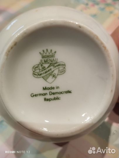 Фарфоровая посуда СССР и гдр