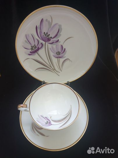 Чайная тройка Alka Kunst, Германия