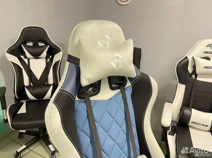 Компьютерное кресло офисное с функцией массажа