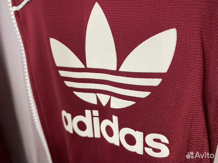 Женский спортивный костюм Adidas бордовый original