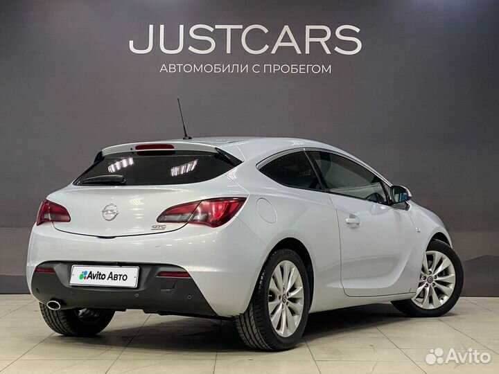 Opel Astra GTC 1.4 AT, 2012, 167 000 км