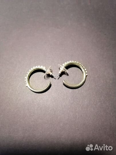 Серьги кольца